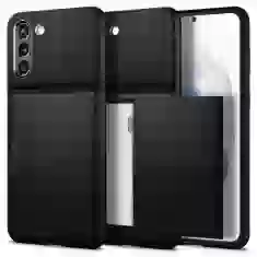 Чохол Spigen для Samsung Galaxy S21 Plus Slim Armor CS Black (ACS02393)