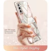 Чехол и защитное стекло Supcase Cosmo для Samsung Galaxy S21 Marble (843439135345)