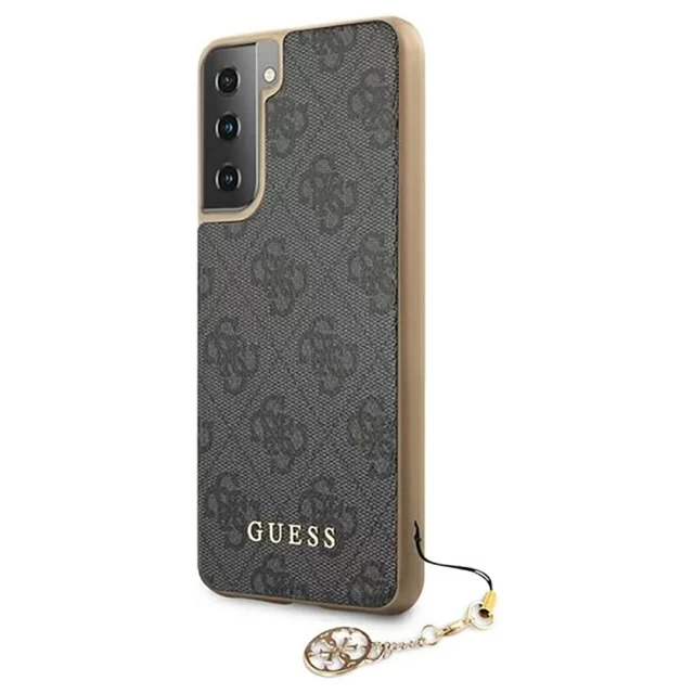 Чехол Guess Charms Collection для Samsung Galaxy S21 Plus Grey (GUHCS21MGF4GGR)
