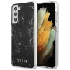 Чохол Guess Marble для Samsung Galaxy S21 Black (GUHCS21SPCUMABK)