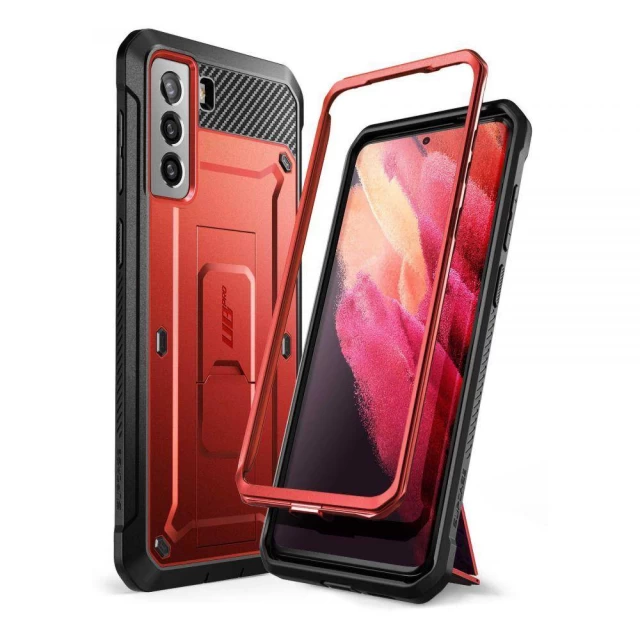 Чохол Supcase Unicorn Beetle Pro для Samsung Galaxy S21 Red (843439135925)