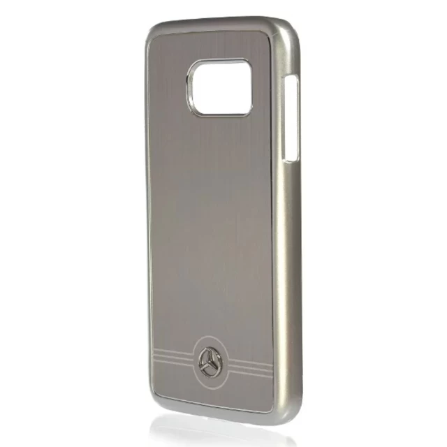 Чехол Mercedes для Samsung Galaxy S7 G930 Hard Case Pure Line Aluminum Silver (MEHCS7BRUAL)