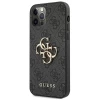 Чехол Guess 4G Big Metal Logo для iPhone 12 | 12 Pro Grey (GUHCP12M4GMGGR)