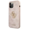 Чехол Guess 4G Big Metal Logo для iPhone 12 Pro Max Pink (GUHCP12L4GMGPI)