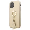 Чохол Guess Saffiano Ring Hard для iPhone 12 | 12 Pro Beige (GUHCP12MRSSABE)