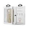 Чохол Guess Saffiano Ring Hard для iPhone 12 | 12 Pro Beige (GUHCP12MRSSABE)