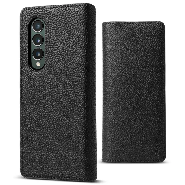 Чехол Ringke Folio Signature Flip для Samsung Galaxy Fold3 (F926) Black (8809818845795)