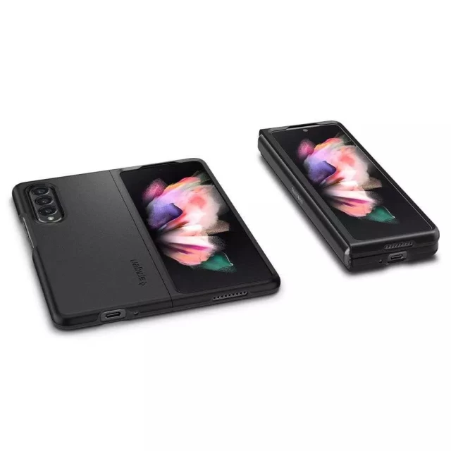 Чохол Spigen для Samsung Galaxy Fold3 (F926) Thin Fit Black (ACS03075)