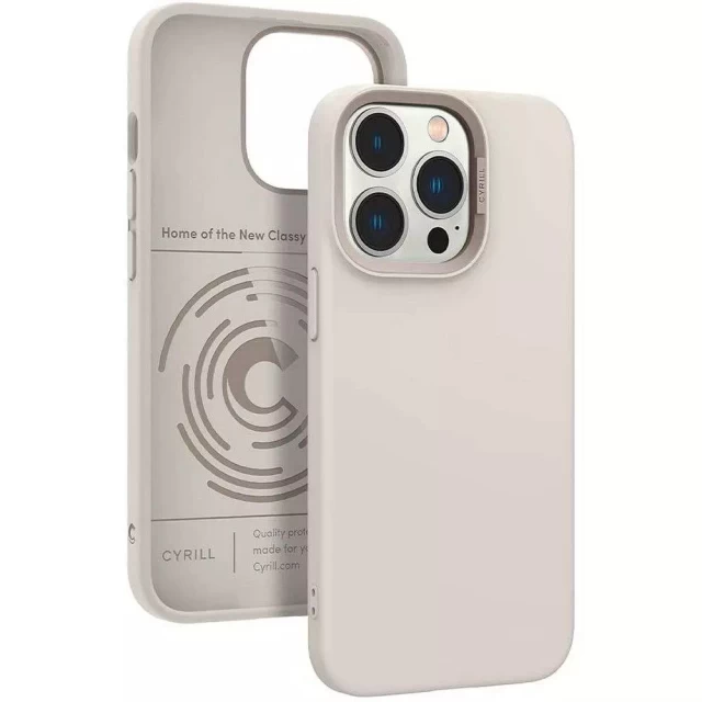 Чехол Spigen для iPhone 13 Pro Cyrill Color Brick Cream (ACS03579)