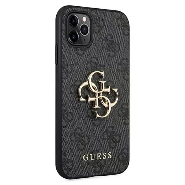 Чехол Guess 4G Big Metal Logo для iPhone 11 Pro Max Grey (GUHCN654GMGGR)