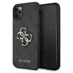 Чехол Guess 4G Big Metal Logo для iPhone 11 Pro Max Grey (GUHCN654GMGGR)