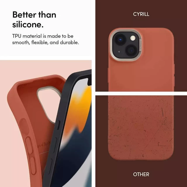 Чохол Spigen для iPhone 13 Cyrill Color Brick Chili (ACS03615)