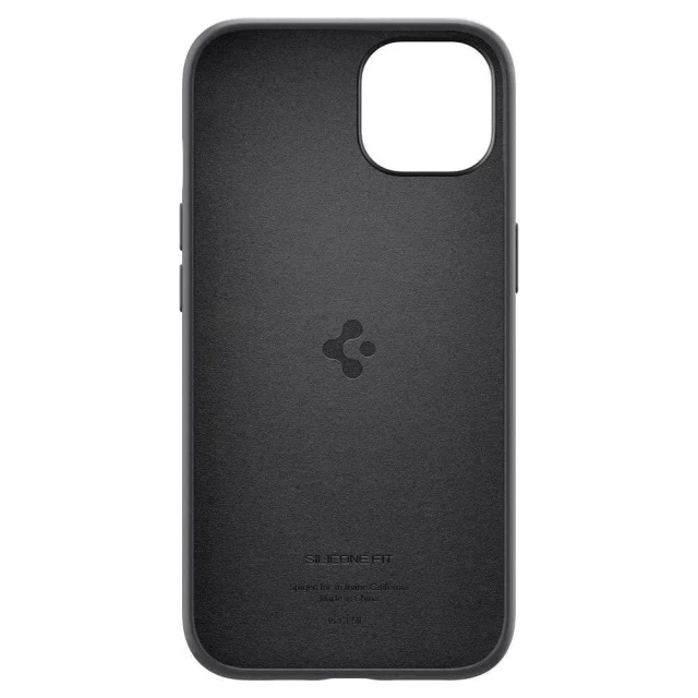 Чохол Spigen для iPhone 13 mini Silicone Fit Black (ACS03339)