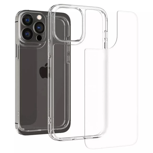 Чехол Spigen для iPhone 13 Pro Quartz Hybrid Matte Clear (ACS03272)