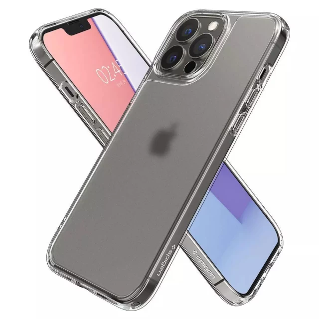 Чехол Spigen для iPhone 13 Pro Quartz Hybrid Matte Clear (ACS03272)