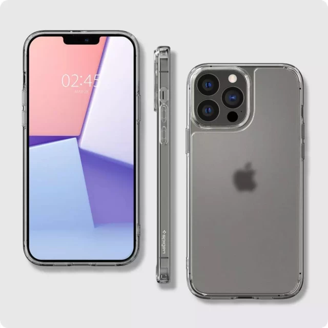 Чохол Spigen для iPhone 13 Pro Quartz Hybrid Matte Clear (ACS03272)