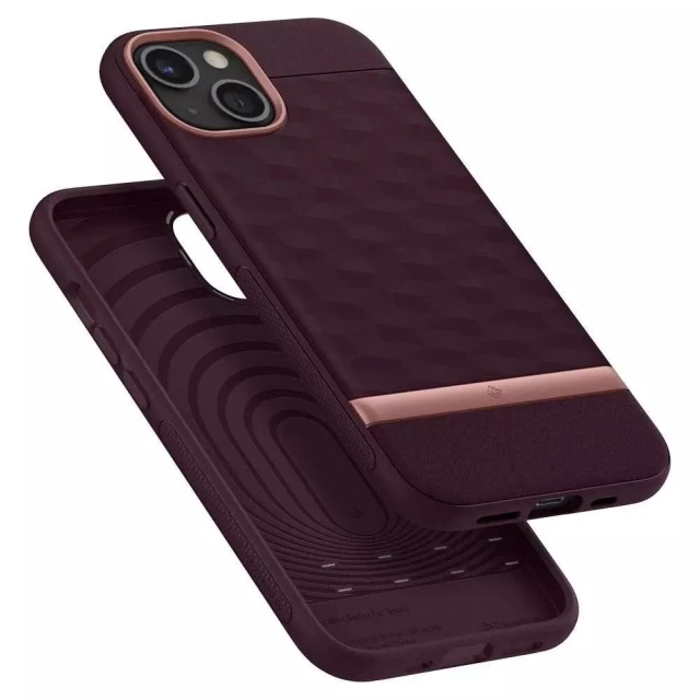 Чохол Spigen для iPhone 13 Caseology Parallax Burgundy (ACS03571)