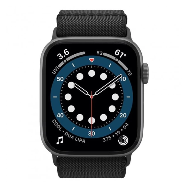 Ремешок Spigen Lite Fit для Apple Watch 41 | 40 | 38 mm Black (AMP02290)
