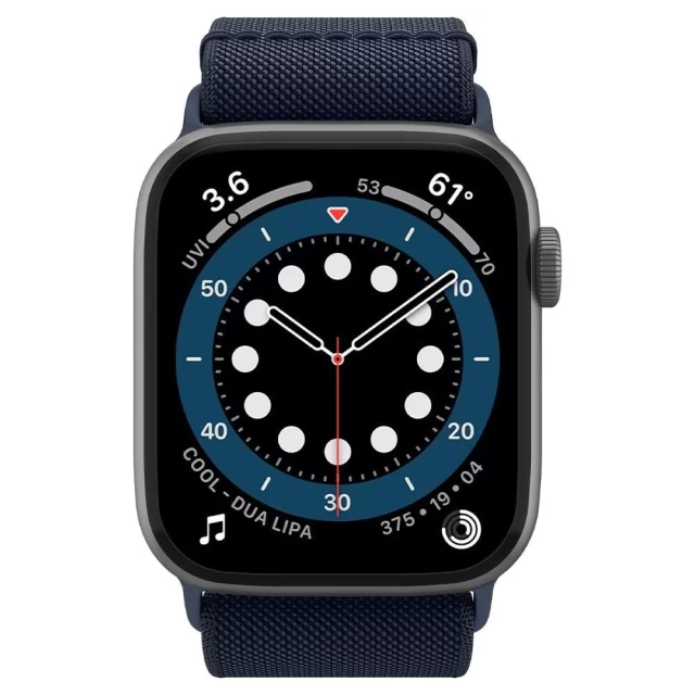 Ремінець Spigen Lite Fit для Apple Watch 41 | 40 | 38 mm Navy (AMP02291)