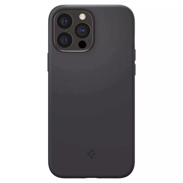 Чохол Spigen для iPhone 13 Pro Max Silicone Fit Black (ACS03228)