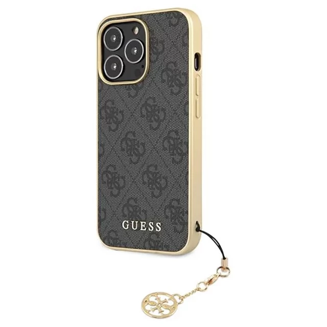 Чохол Guess Charms Collection для iPhone 13 Pro Max Grey (GUHCP13XGF4GGR)