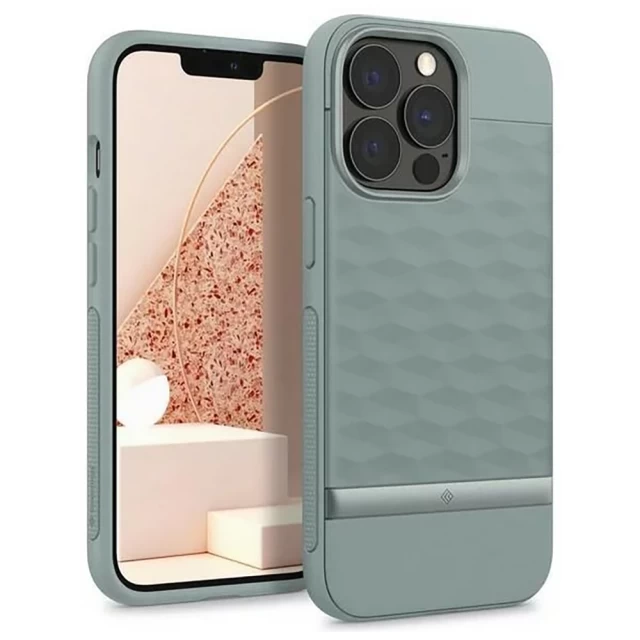 Чехол Spigen для iPhone 13 Pro Caseology Parallax Sage Green (ACS03502)