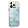 Чохол Guess 4G Big Liquid Glitter для iPhone 13 Pro Blue (GUHCP13LLG4GBL)
