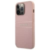 Чохол Guess Saffiano Stripe для iPhone 13 Pro Pink (GUHCP13LPSASBPI)