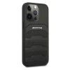 Чехол Mercedes для iPhone 13 | 13 Pro Leather Debossed Lines Black (AMHCP13LGSEBK)