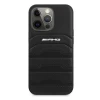 Чехол Mercedes для iPhone 13 Pro Max Leather Debossed Lines Black (AMHCP13XGSEBK)