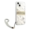 Чехол Guess Marble Strap для iPhone 13 Grey (GUHCP13MKMABGR)