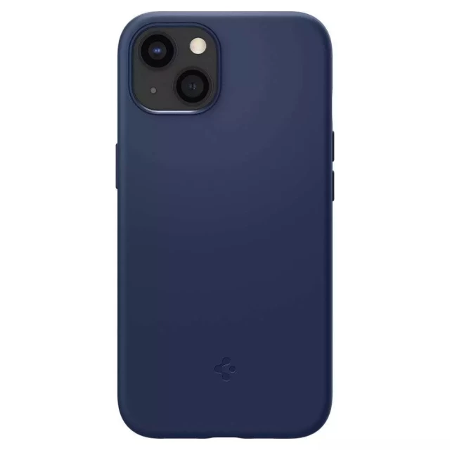 Чехол Spigen для iPhone 13 Silicone Fit Navy Blue (ACS03550)