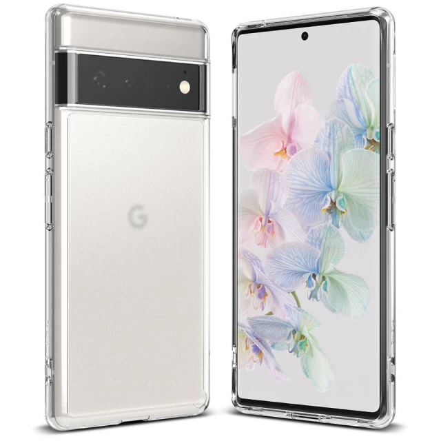 Чохол Ringke Fusion Matte для Google Pixel 6 Pro Transparent (FM567E52)