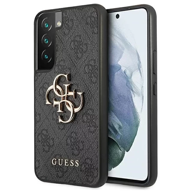 Чехол Guess 4G Big Metal Logo для Samsung Galaxy S22 Grey (GUHCS22S4GMGGR)