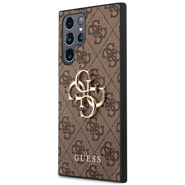 Чохол Guess 4G Big Metal Logo для Samsung Galaxy S22 Brown (GUHCS22L4GMGBR)