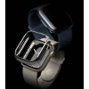 Комплект чохлів Ringke Slim для Apple Watch 45 mm Dark Chrome/Clear (2 Pack) (S58898RS)