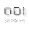 Комплект чехлов Ringke Slim для Apple Watch 41 mm Chrome/Clear (2 Pack) (S58993RS)