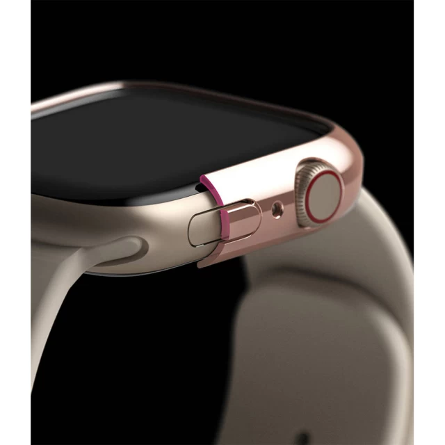 Комплект чохлів Ringke Slim для Apple Watch 41 mm Pink/Clear (2 Pack) (S58994RS)