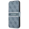 Чехол Guess 4G Stripe для iPhone 13 Pro Max Blue (GUBKP13X4GDBL)