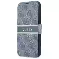 Чехол Guess 4G Stripe для iPhone 13 Pro Max Blue (GUBKP13X4GDBL)