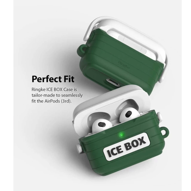 Чехол Ringke Ice Box для AirPods 3 Green (EC47980RS)