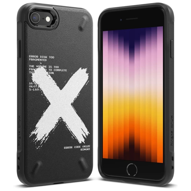 Чохол Ringke Onyx Design X для iPhone 7 | 8 | SE 2020 | 2022 Black (OD622E234)