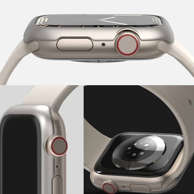 Чохол Ringke Bezel Styling Case Stainless Steel для Apple Watch 45 mm Silver (AW7-45-09)