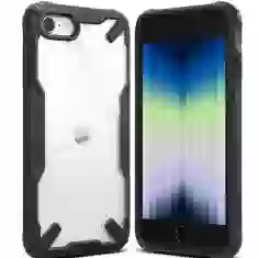 Чохол Ringke Fusion X для iPhone 7 | 8 | SE 2020 | 2022 Black (8809848206849)