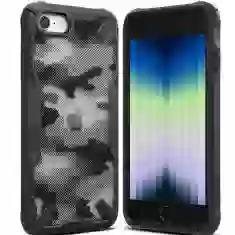 Чохол Ringke Fusion X Design Camo для iPhone 7 | 8 | SE 2020 | 2022 Black (FX612E73)