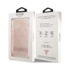 Чехол Guess 4G Print Strap для iPhone 12 | 12 Pro Pink (GUOHCP12MH4STP)