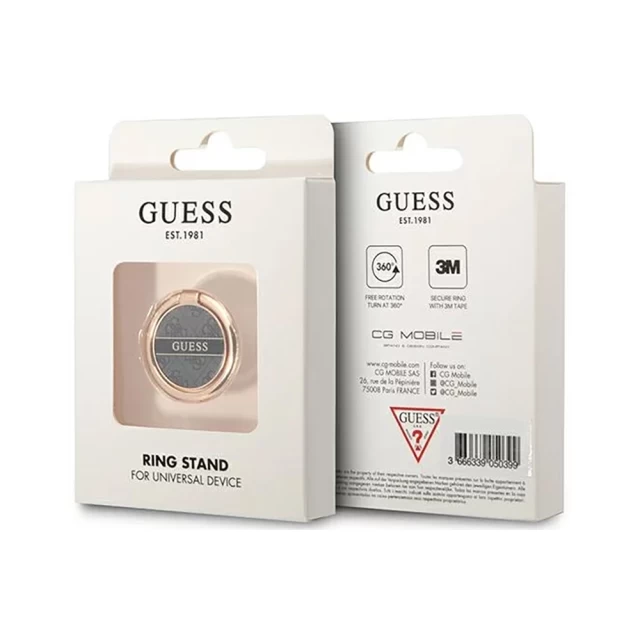 Кільце-тримач для смартфона Guess Ring 4G для Black (GURSHG4SK)