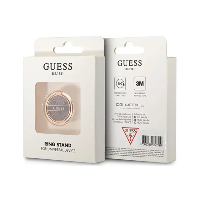 Кільце-тримач для смартфона Guess Ring 4G для Brown (GURSHG4SW)