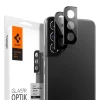 Захисне скло Spigen для камери Samsung Galaxy S22 | S22 Plus Optik TR. Protector Camera (2 pack) Black (AGL04146)