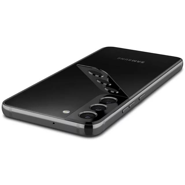 Защитное стекло Spigen для камеры Samsung Galaxy S22 | S22 Plus Optik TR. Protector Camera (2 pack) Black (AGL04146)